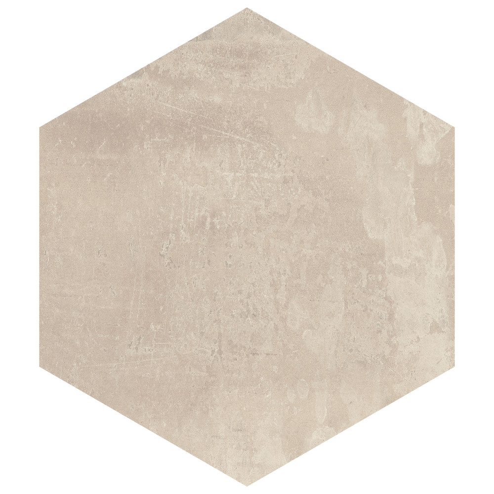 Argillos Hex Arena 20-1/2 in. x 23-5/8 in. Porcelain Floor and Wall Tile
