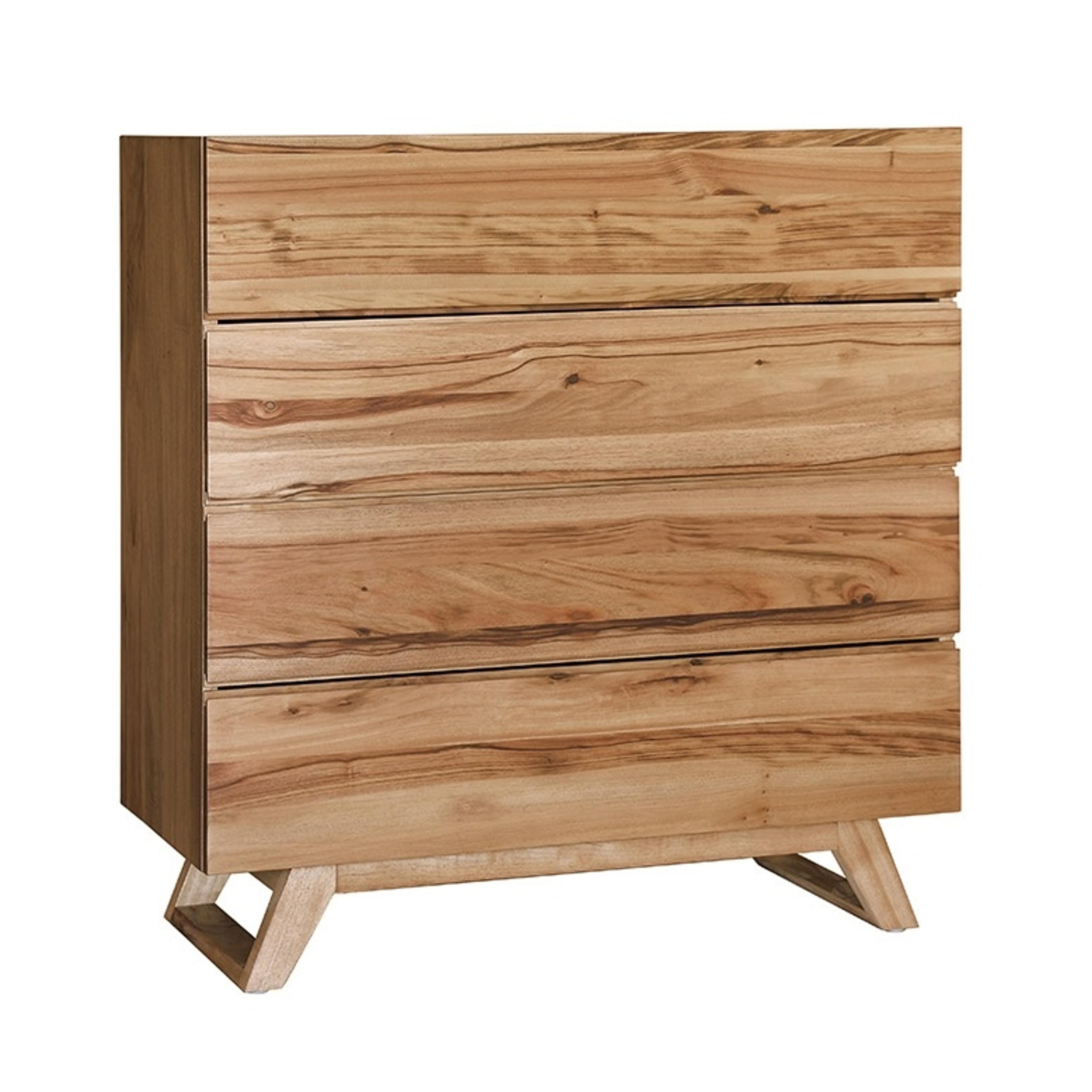 Product image of the Byron Tallboy (4 Drawer), Natural from Forty Winks