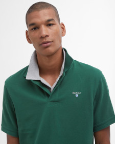 Sports Short-Sleeved Polo Shirt Racing Green