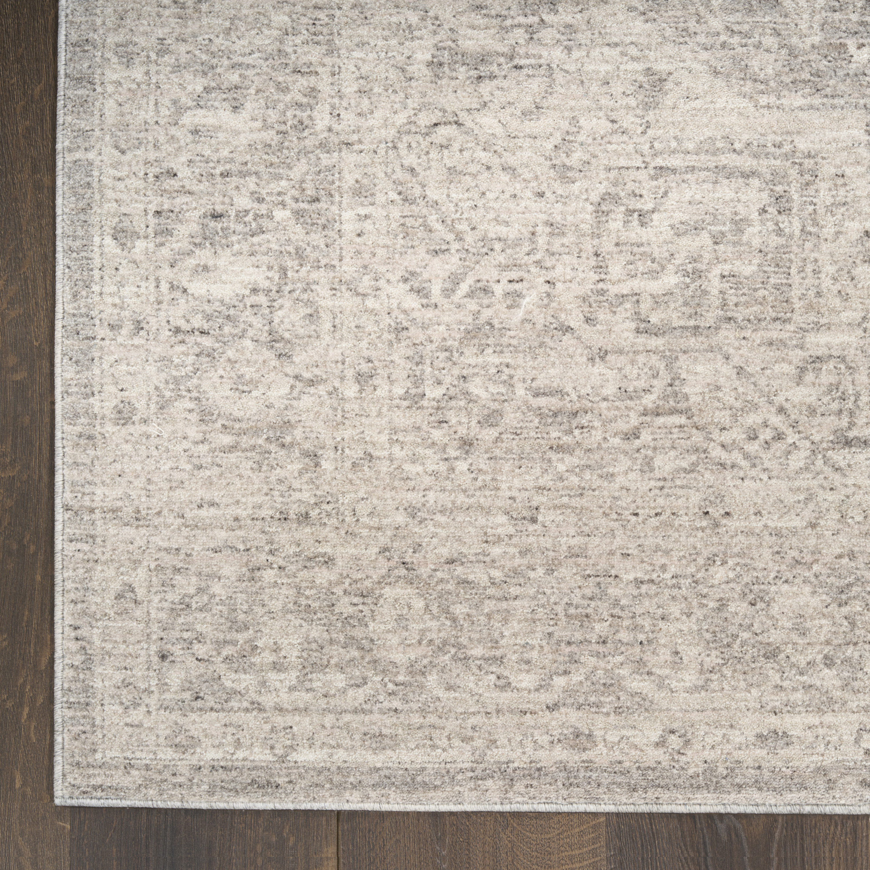DKNY Pure Shades 5'3" x 7'8" Grey Vintage Indoor Rug