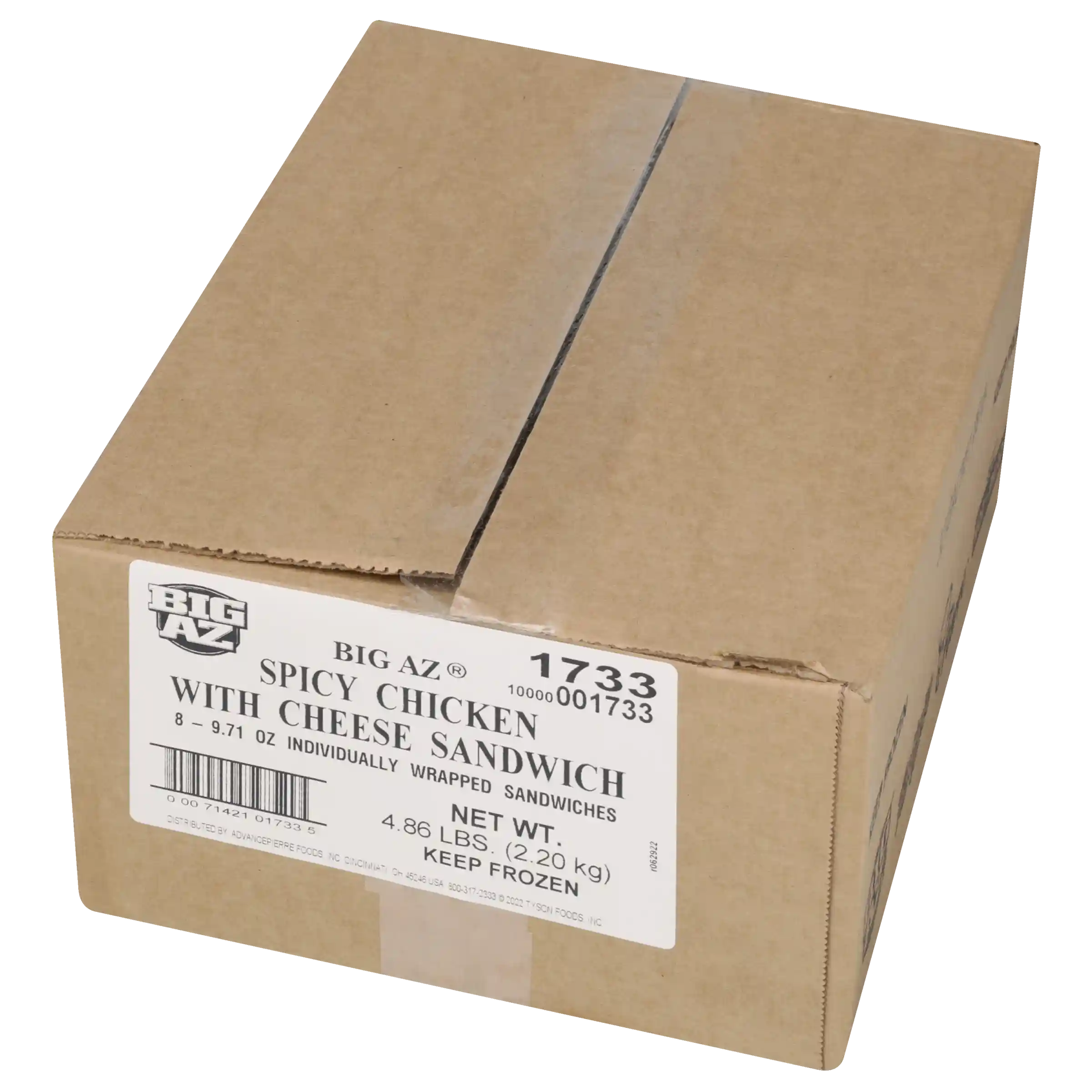 BIG AZ® Spicy Chicken And Cheese Sandwich_image_5