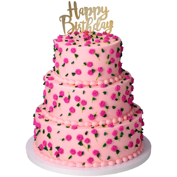 Happy Birthday Assortment Plastic Candle Holder
