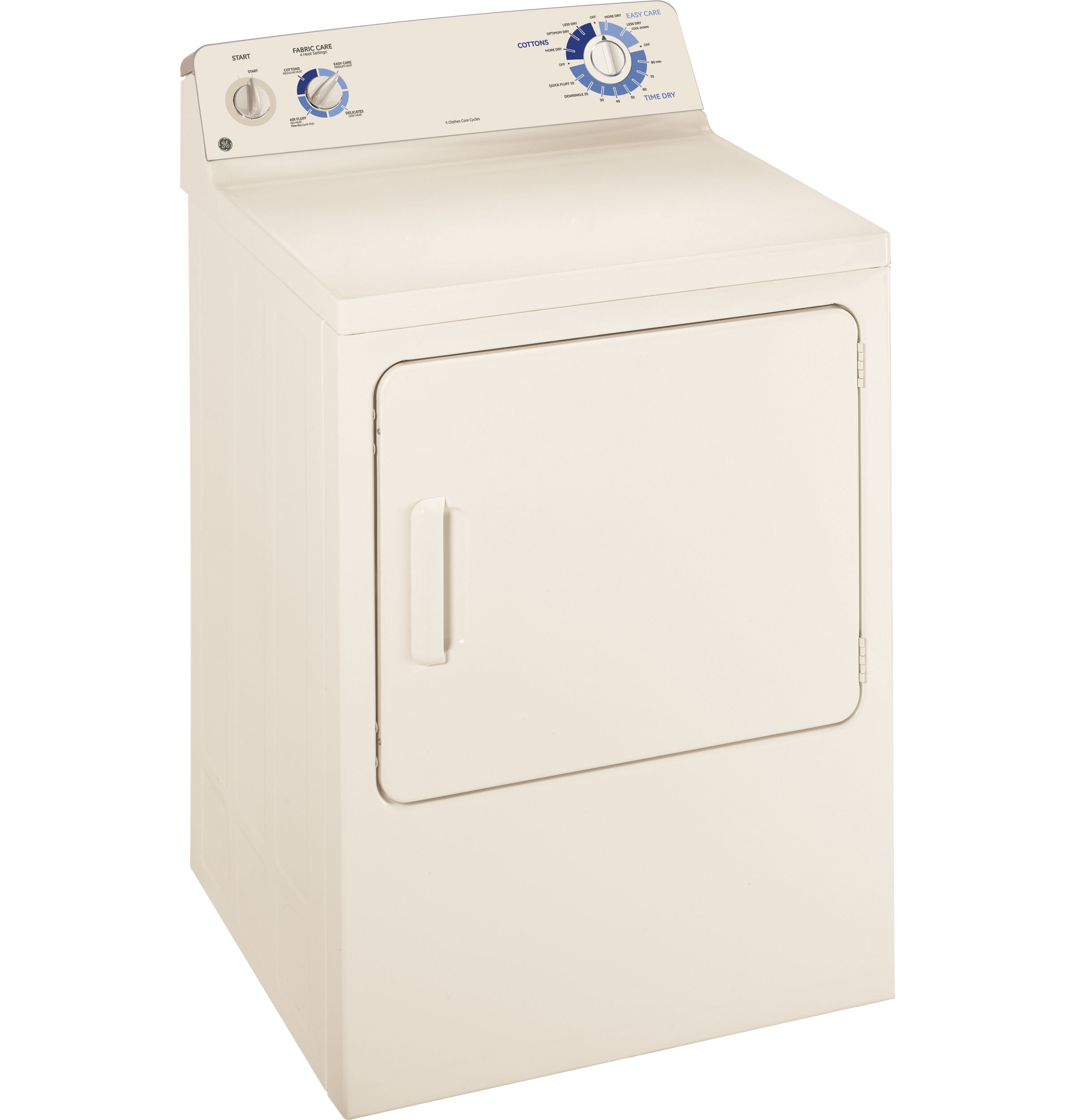 GE® 6.0 cu. ft. capacity DuraDrum™ electric dryer