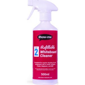 Refillable Dry Erase Board Cleaner, 16.9 fl. oz., Pack of 6