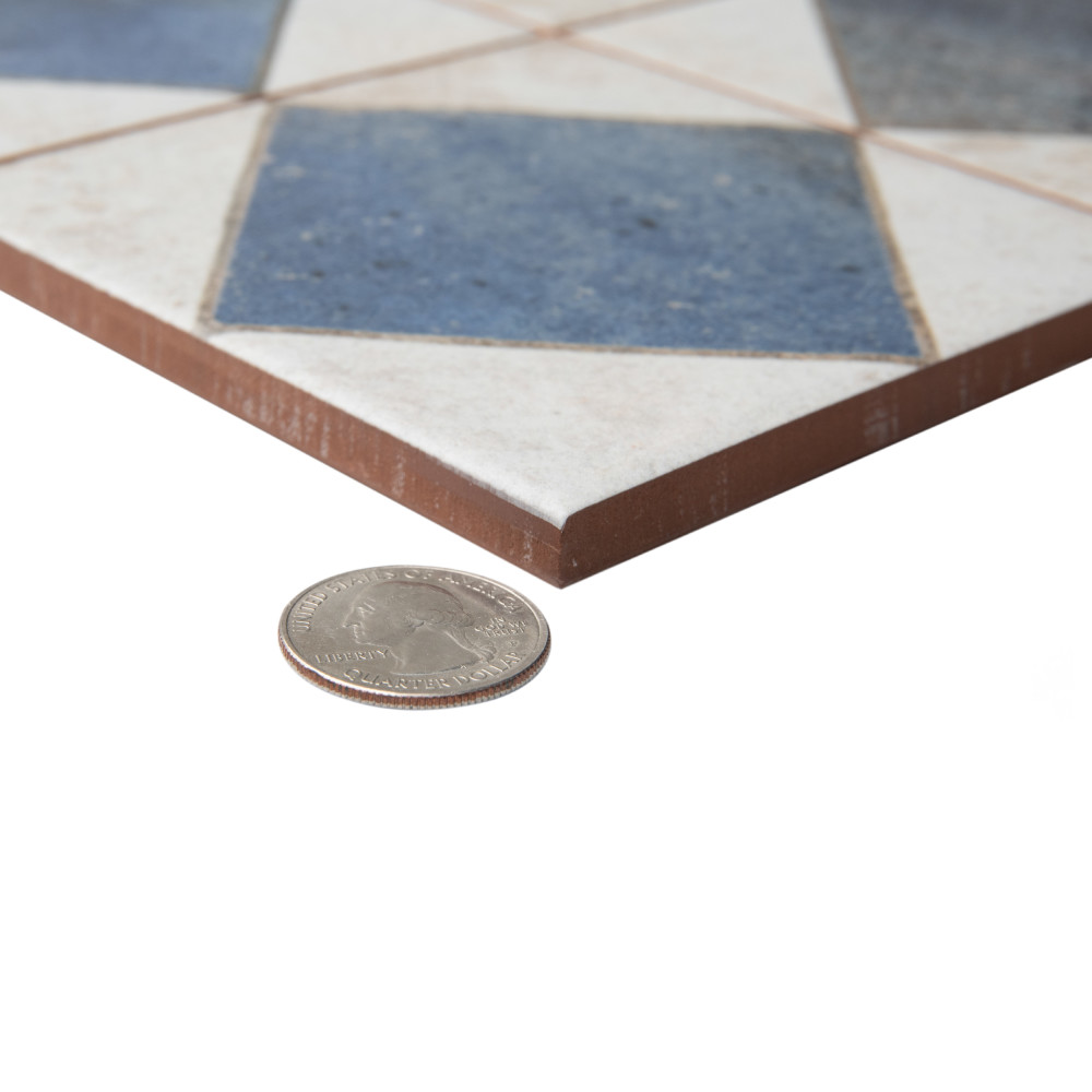 Sample – Kings Arles Blue Ceramic Floor and Wall Tile