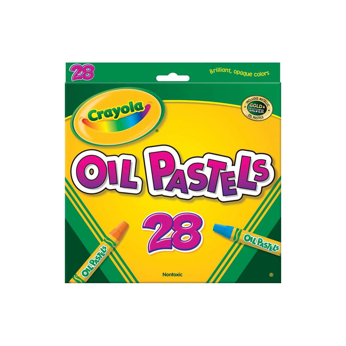 Download Crayola® Oil Pastels, 28 color set BIN524628