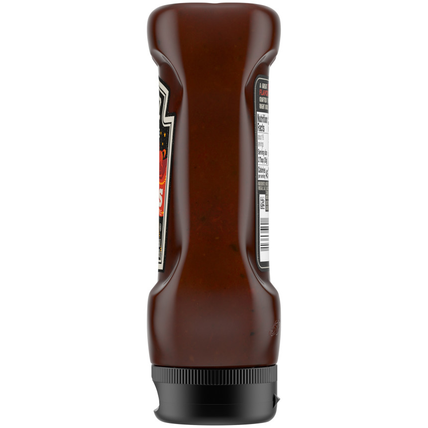  Heinz Texas Style Bold & Spicy BBQ Sauce, 19.5 oz Bottle 