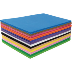 WonderFoam&reg; Sheets, Assorted Colors, 5.5" x 8.5", 40 Sheets
