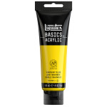 Liquitex BASICS Acrylic Paint 118 mL Tube Transparent Yellow