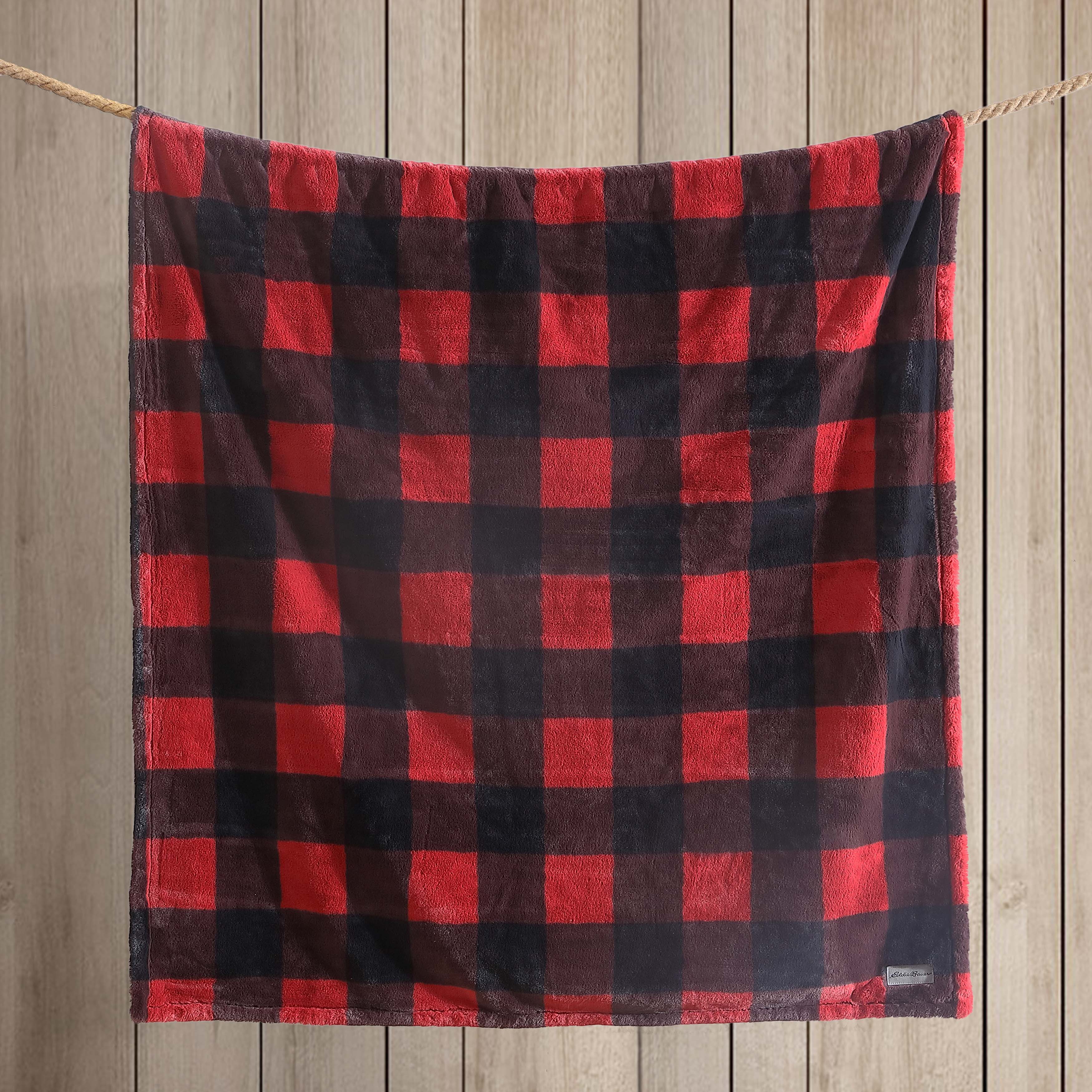 Eddie Bauer Plush-Fleece Throw Blanket - Picture 11 of 22