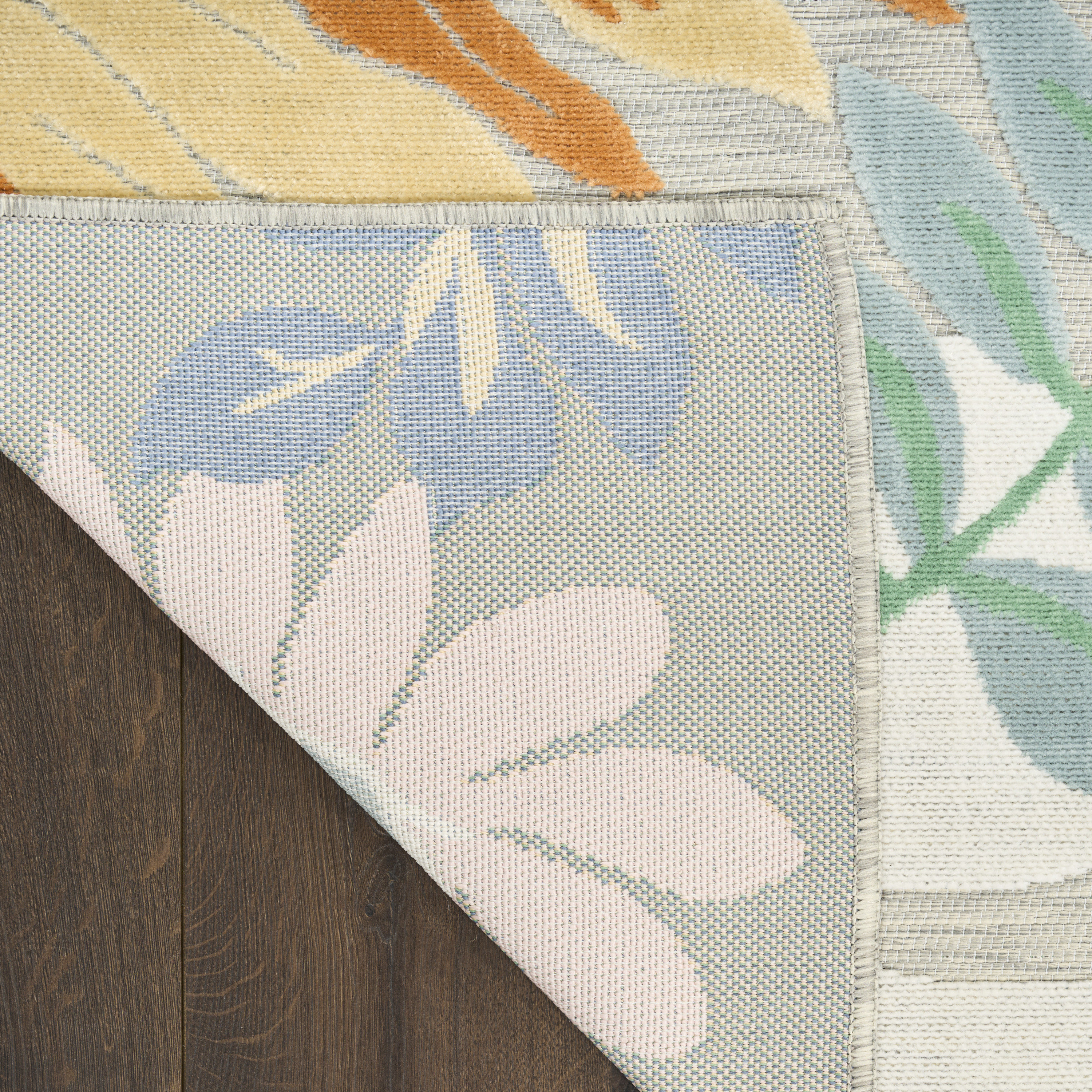 Nourison Suncoast 2' x 6' Multicolor Tropical Rug