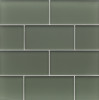 Tomei Evergreen 1/2×1 Mini Brick Mosaic Silk