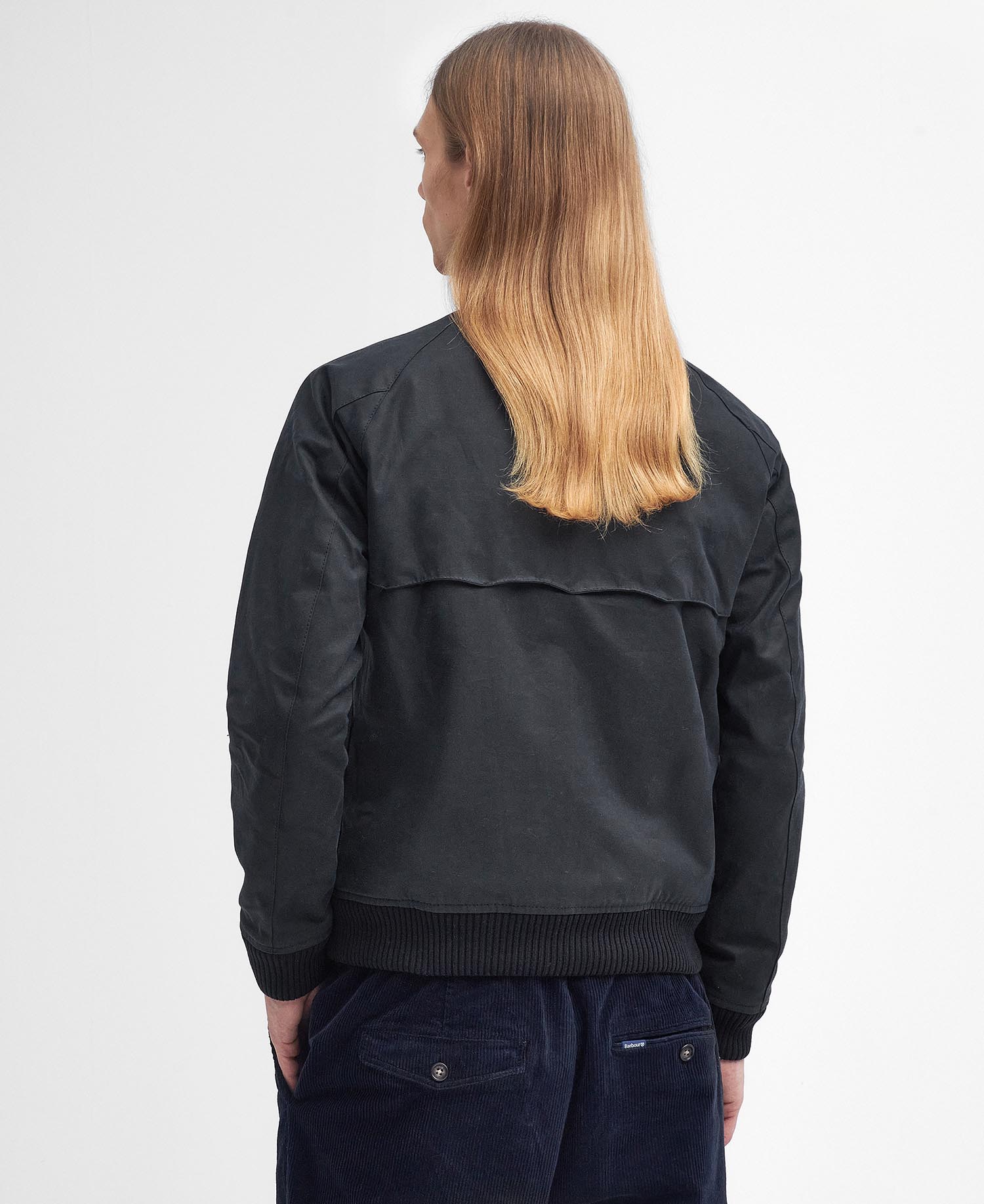 Barbour x Baracuta Porton Waxed Harrington Jacket image number 2
