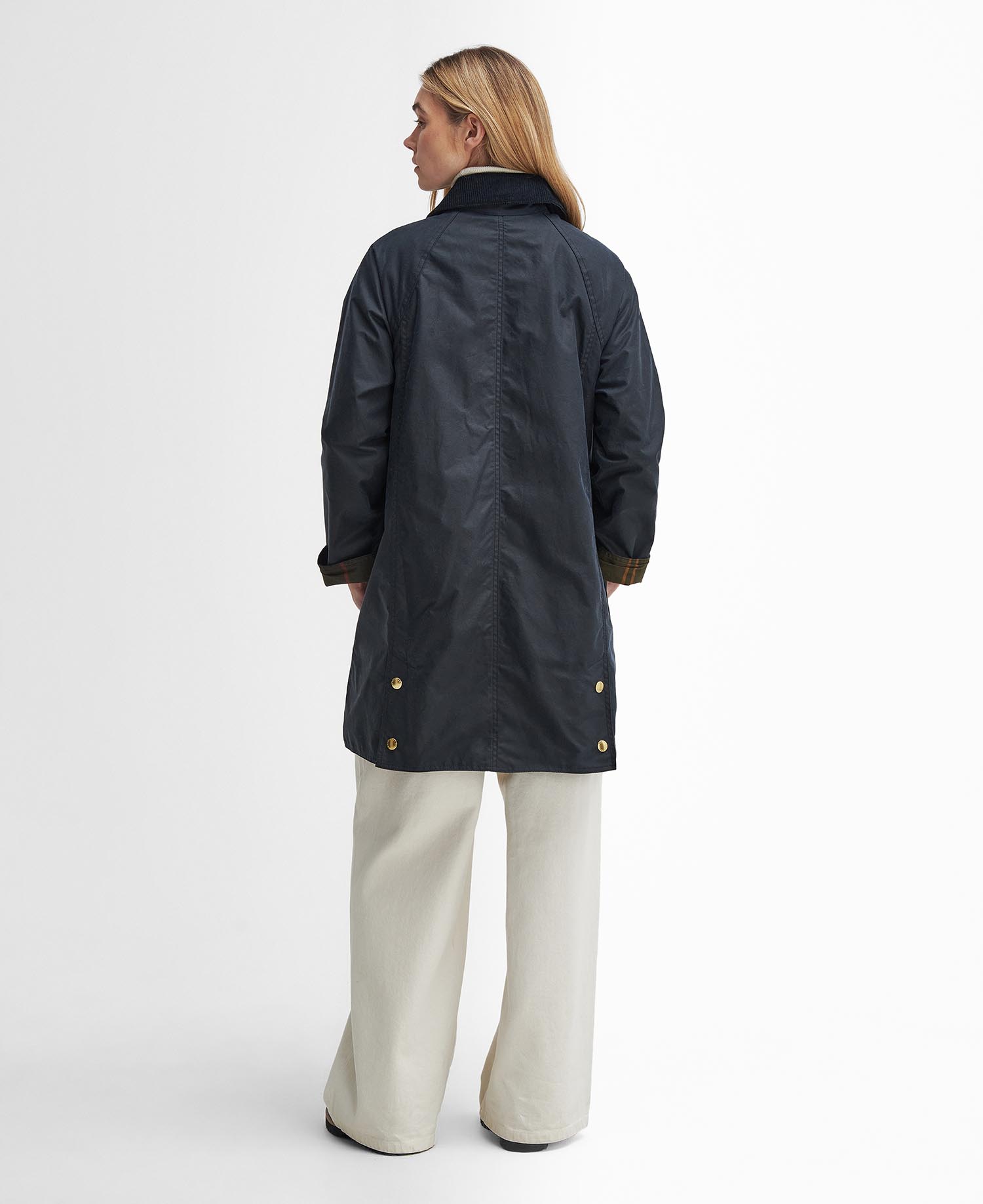Long Beadnell Waxed Jacket image number 2