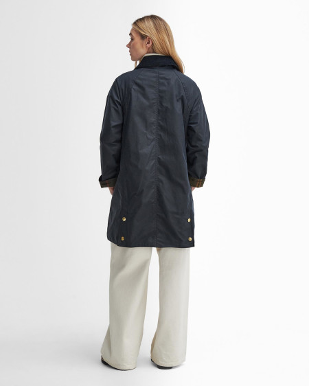 Long Beadnell Waxed Jacket