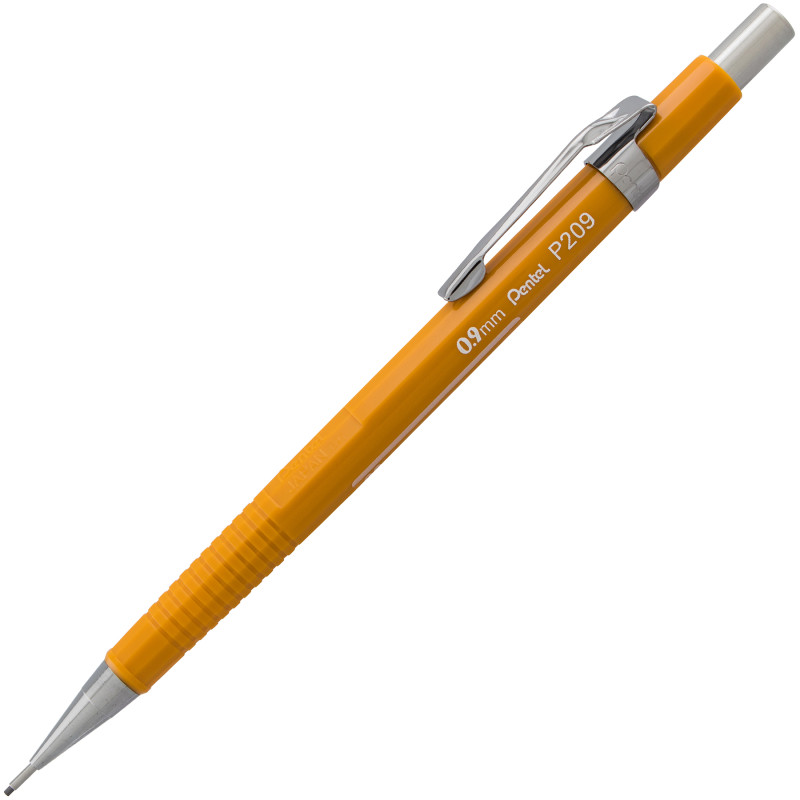 Sharp+Mechanical+Drafting+Pencil%2C+0.9+Mm%2C+Yellow+Barrel
