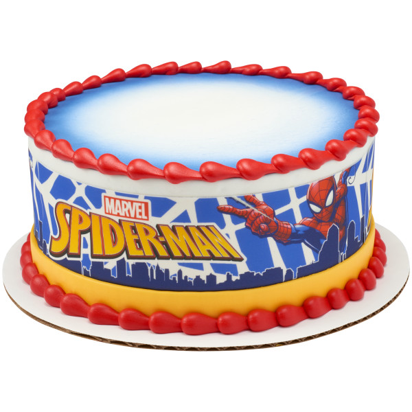 Marvel's Spider-Man™ In Action PhotoCake® Edible Image® Strips