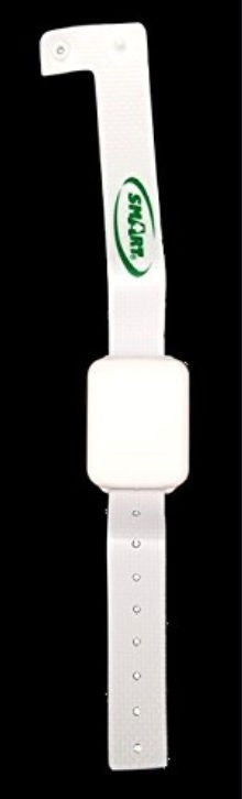 Smart Caregiver WRISTBAND, PATIENT TRANSMITTERF/TL-4005 DOOR SYS 6MOS WARR