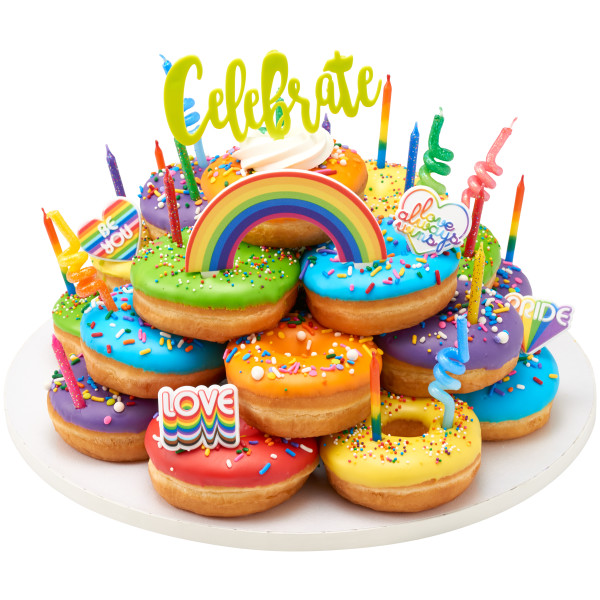 Love Always Wins Cupcake Rings