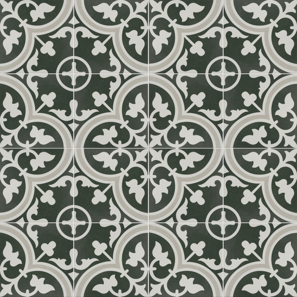 Arte Due 9.75x9.75 Square Porcelain Floor and Wall Digital Pattern