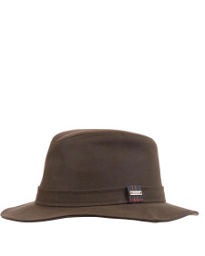 Vintage Waxed Bushman Hat Olive