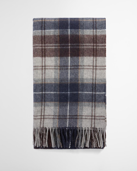 Brack Patchwork Tartan Wool Scarf