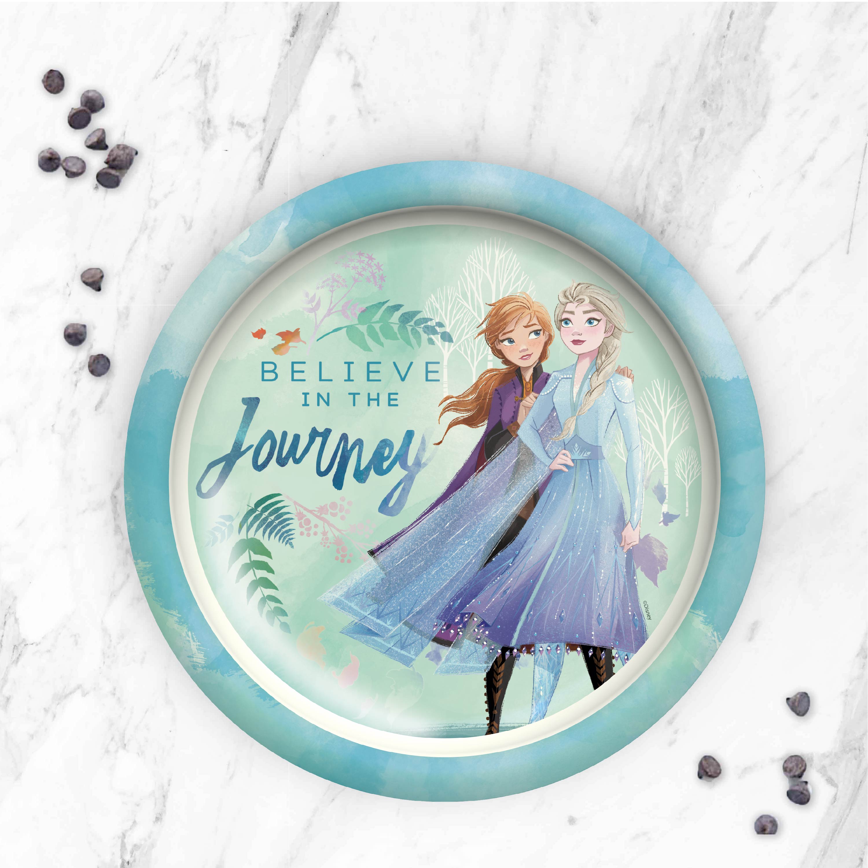 Disney Frozen 2 Movie Kids Plate and Bowl Set, Anna & Elsa, 2-piece set slideshow image 7 Disney Frozen 2 Movie Kids Plate and Bowl Set, Anna & Elsa, 2-piece set slideshow image 7