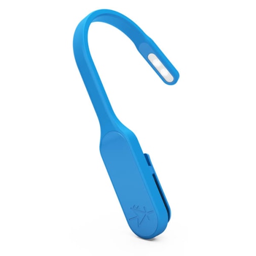Mighty Bright Clip-On Flexible Rechargeable Book Light - Blue