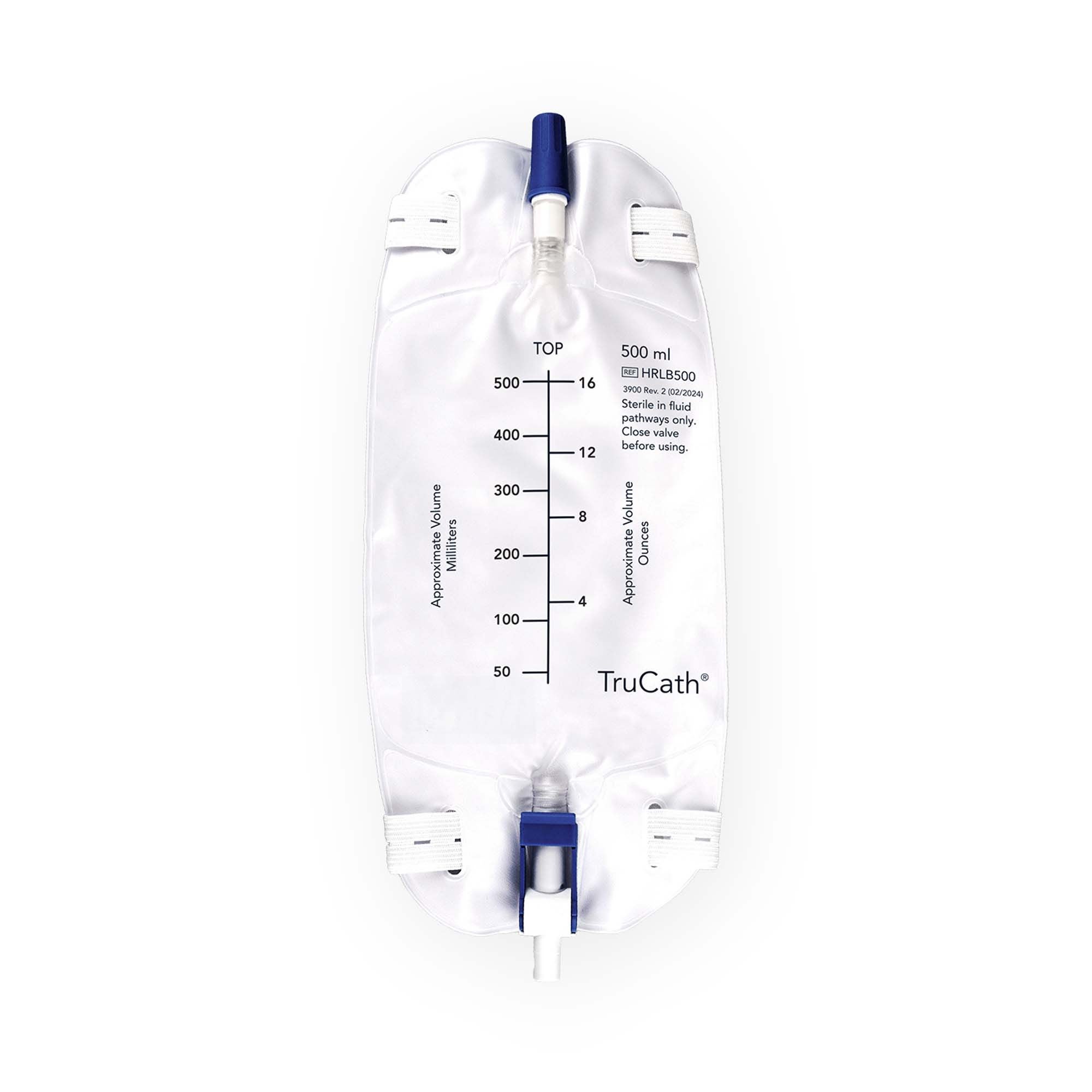 HR Healthcare BAG, URINARY LEG TRUCATH PREM ADLT 500ML (24/CS)