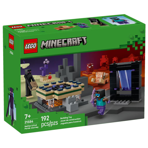 LEGO Minecraft Nether & End Portal Journey (21584)