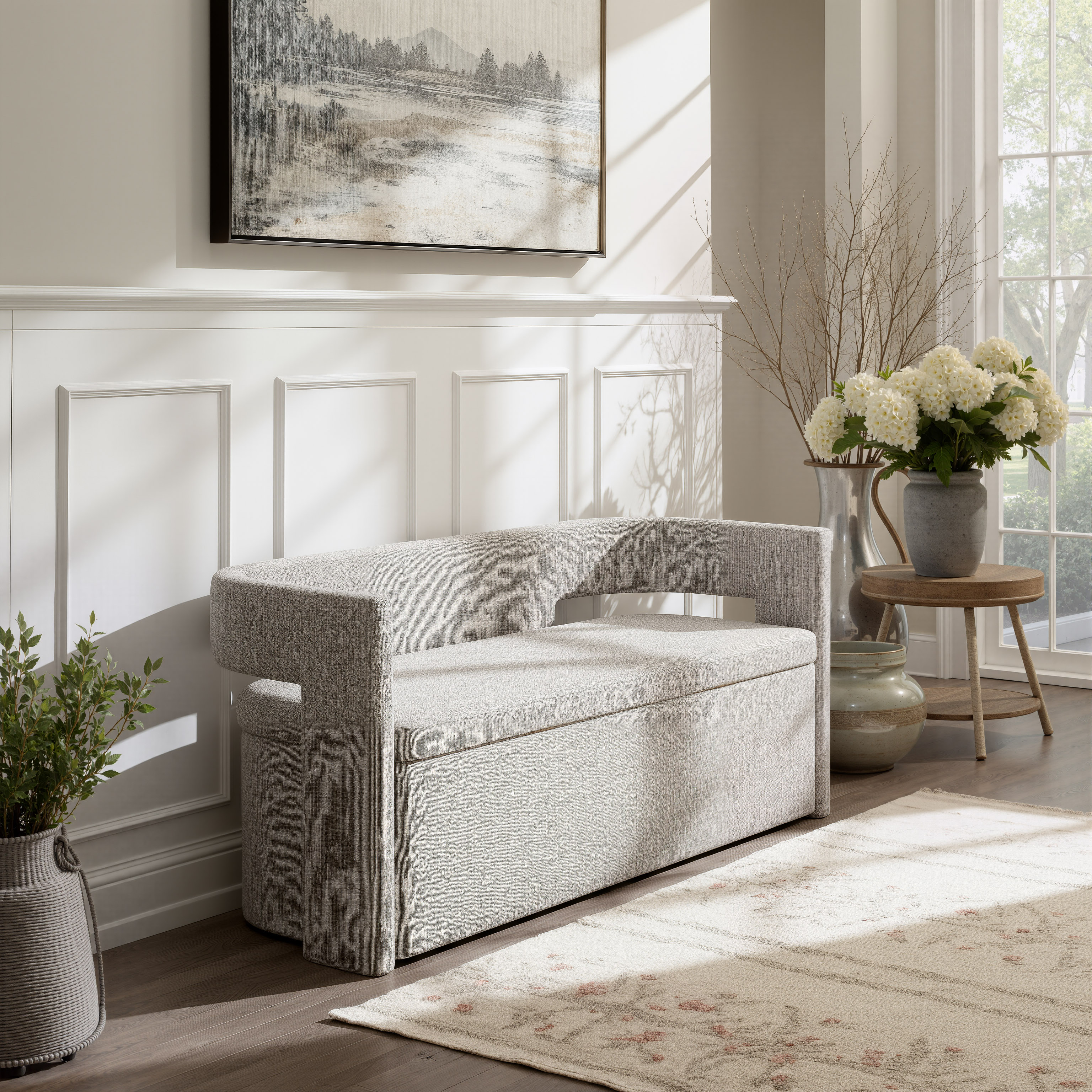 Papua Storage Bench Gray product image