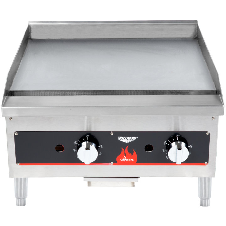 24-inch Cayenne® gas flattop griddle