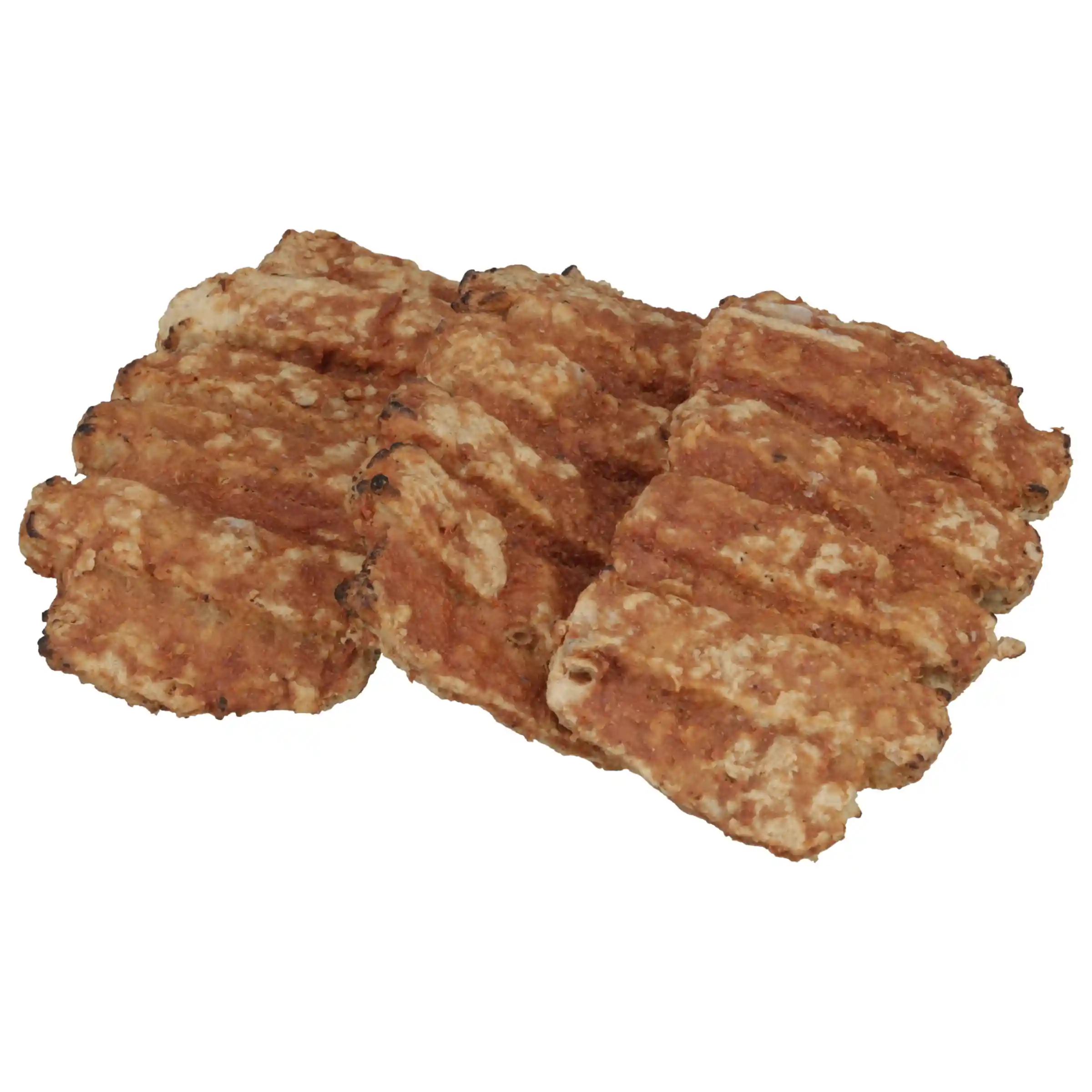 Quik-To-Fix® Fully Cooked Rib-Shaped Pork Patties, Coated with BBQ Sauce_image_2