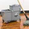 Unger, SmartColor, 16qt, Mop Bucket w/ Sidepress Wringer, Gray