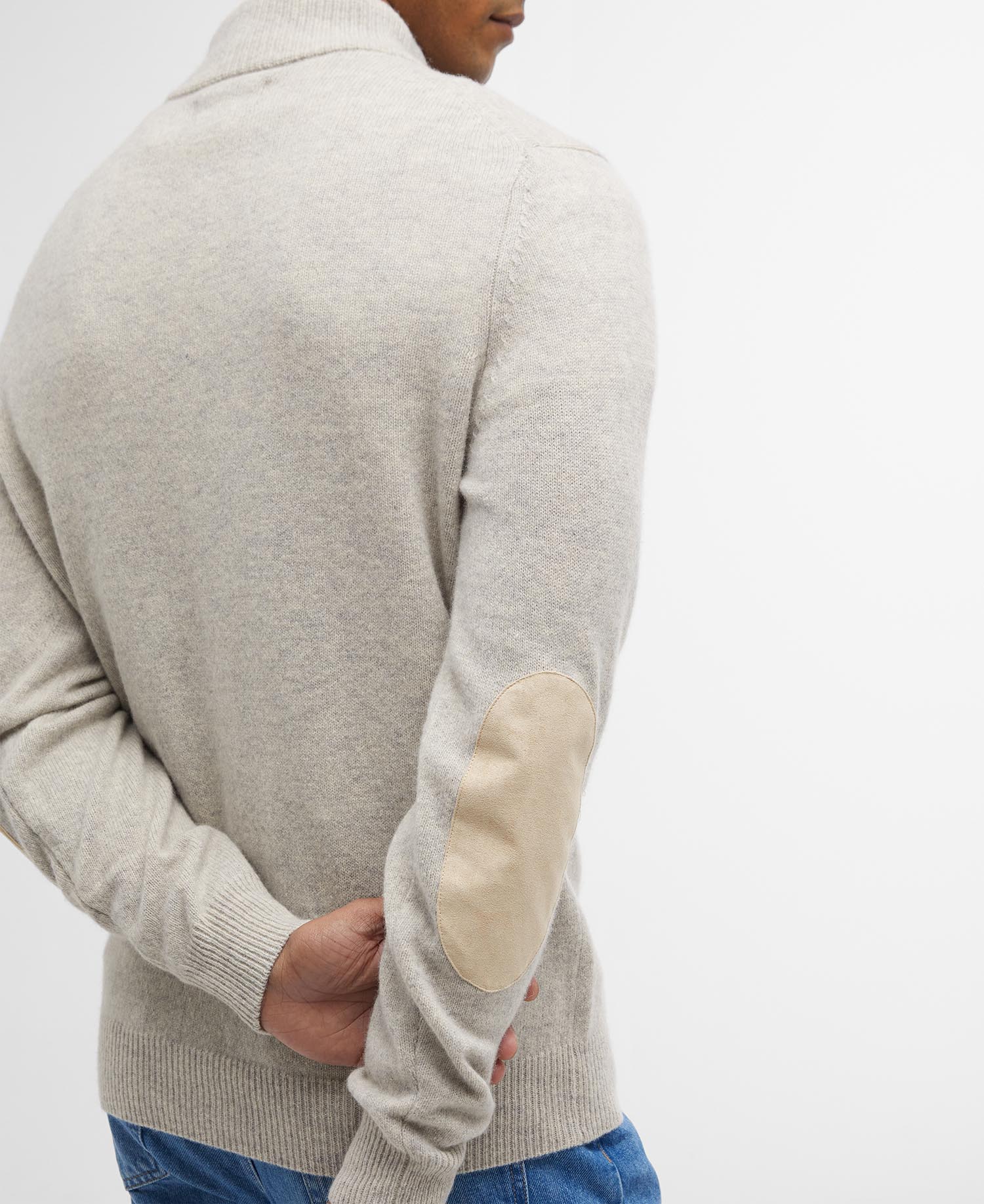 Essential Elbow Patch Jumper image number 4
