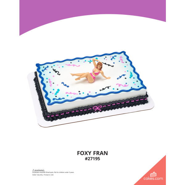 Foxy Fran The Magic of Cakes® Icing Only Page