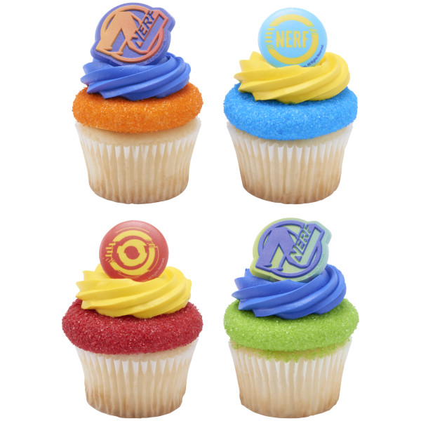 Nerf™ On Target! Cupcake Rings