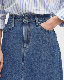 Ella Denim Midi Skirt 