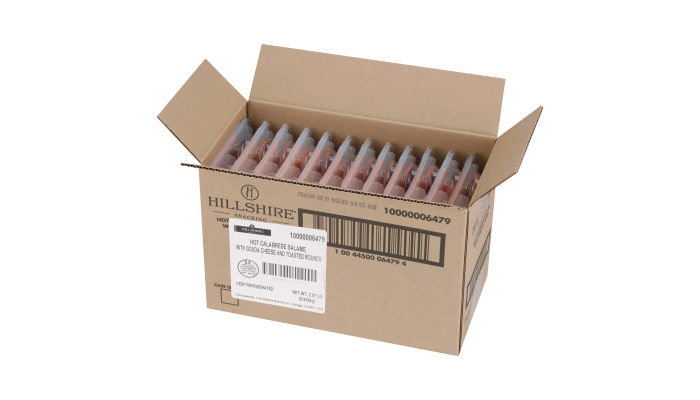 Hillshire® Snacking Small Plates, Hot Calabrese Salame Deli Lunch Meat with Gouda Cheese, 2.76 oz_image_3