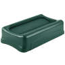 Rubbermaid Commercial, Slim Jim®, Rectangular, Resin, 23 gal, Resin, Green, Receptacle Lid