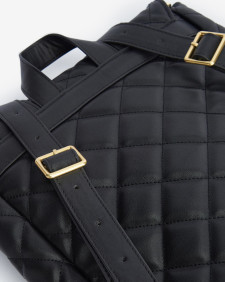 Quilted Hoxton Backpack Classic Black
