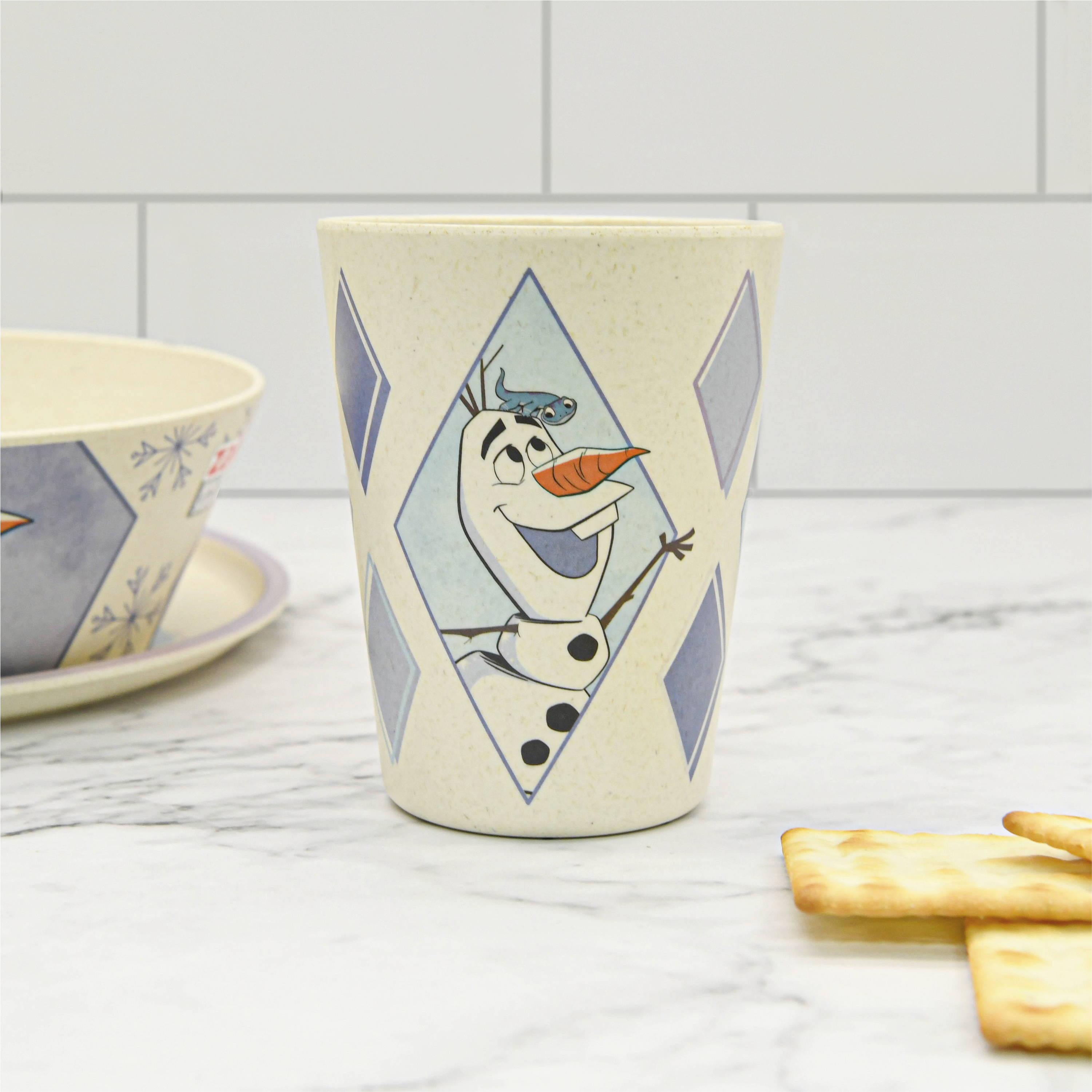 Disney Frozen 2 Movie Kids 3-piece Dinnerware Set, Anna and Elsa, 3-piece set slideshow image 7 Disney Frozen 2 Movie Kids 3-piece Dinnerware Set, Anna and Elsa, 3-piece set slideshow image 7