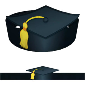 Graduation Crowns, Pack of 30