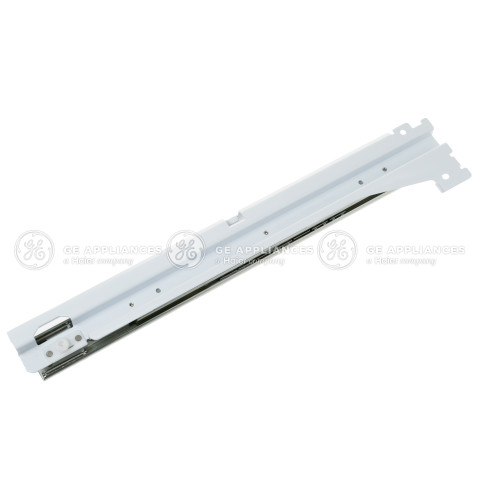 WHITE FREEZER LOWER BASKET SLIDE AND BRACKET RIGHT