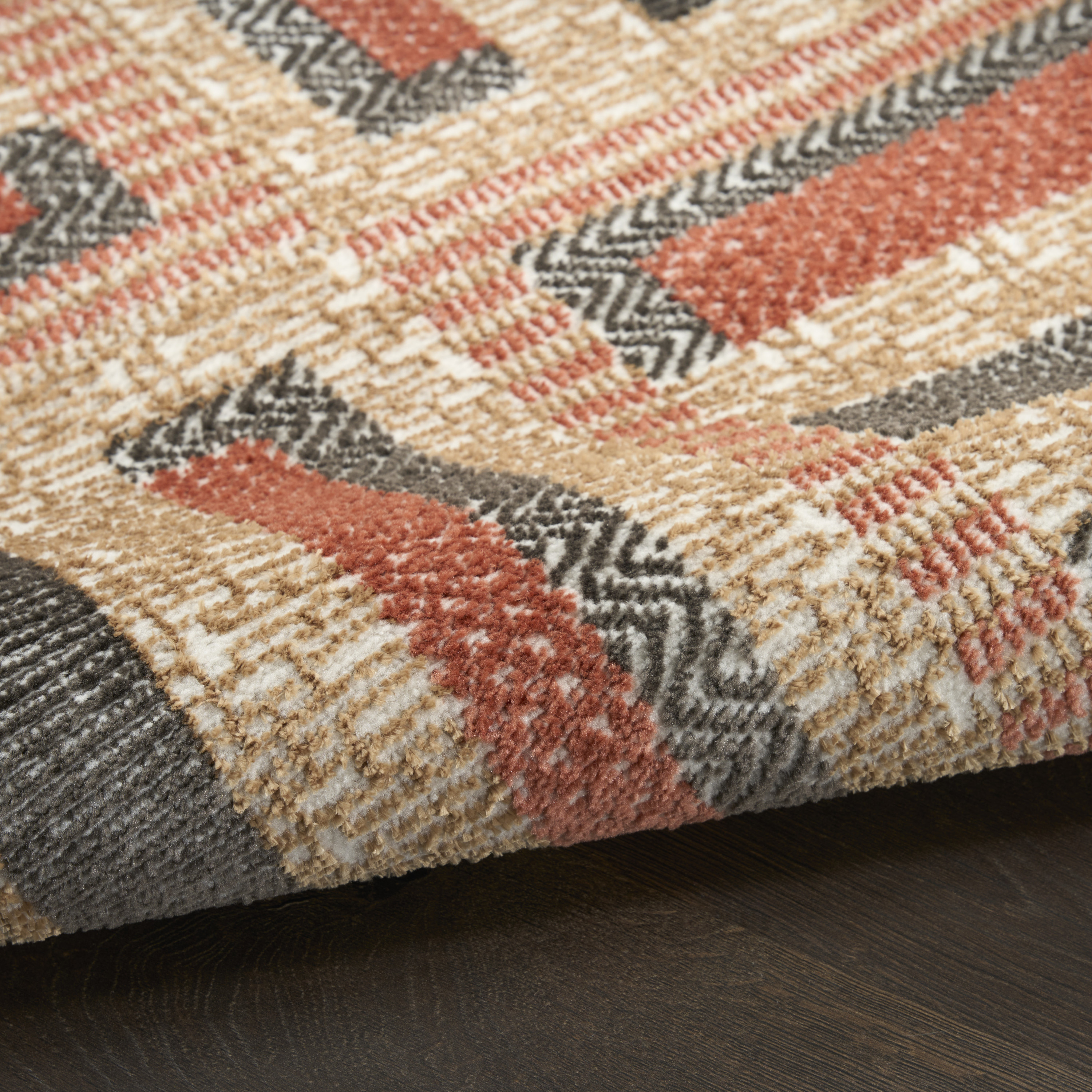 Nourison Nordic 8' x 10' Multicolor Modern Indoor Rug