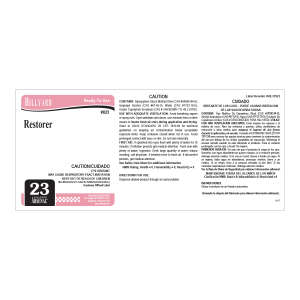Label RTU Ars 823 Restorer