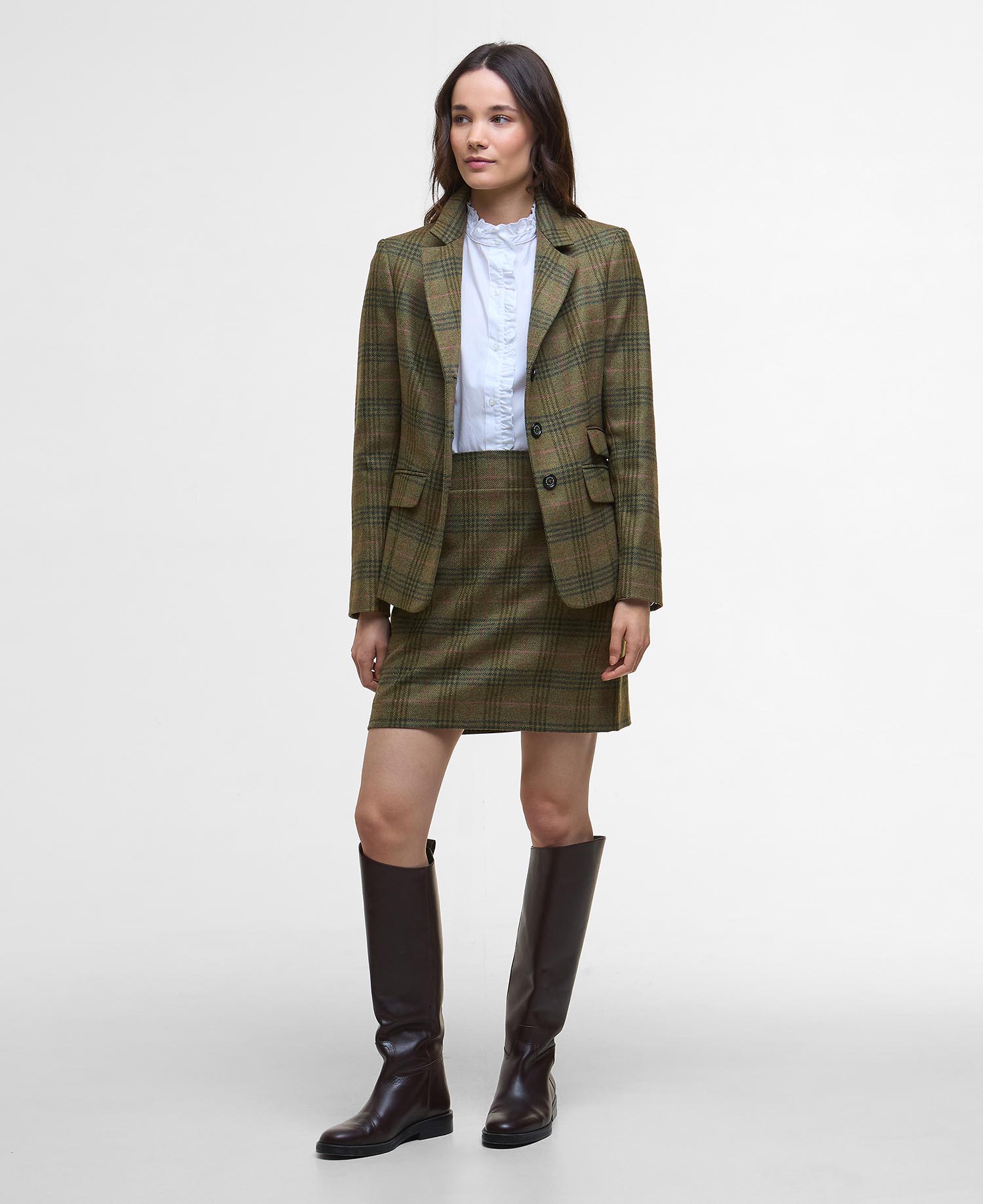 Bamburgh Tartan Mini Skirt image number 0