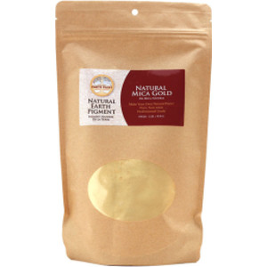 Earth & Mineral Pigments, Natural Mica Gold, 1 lb