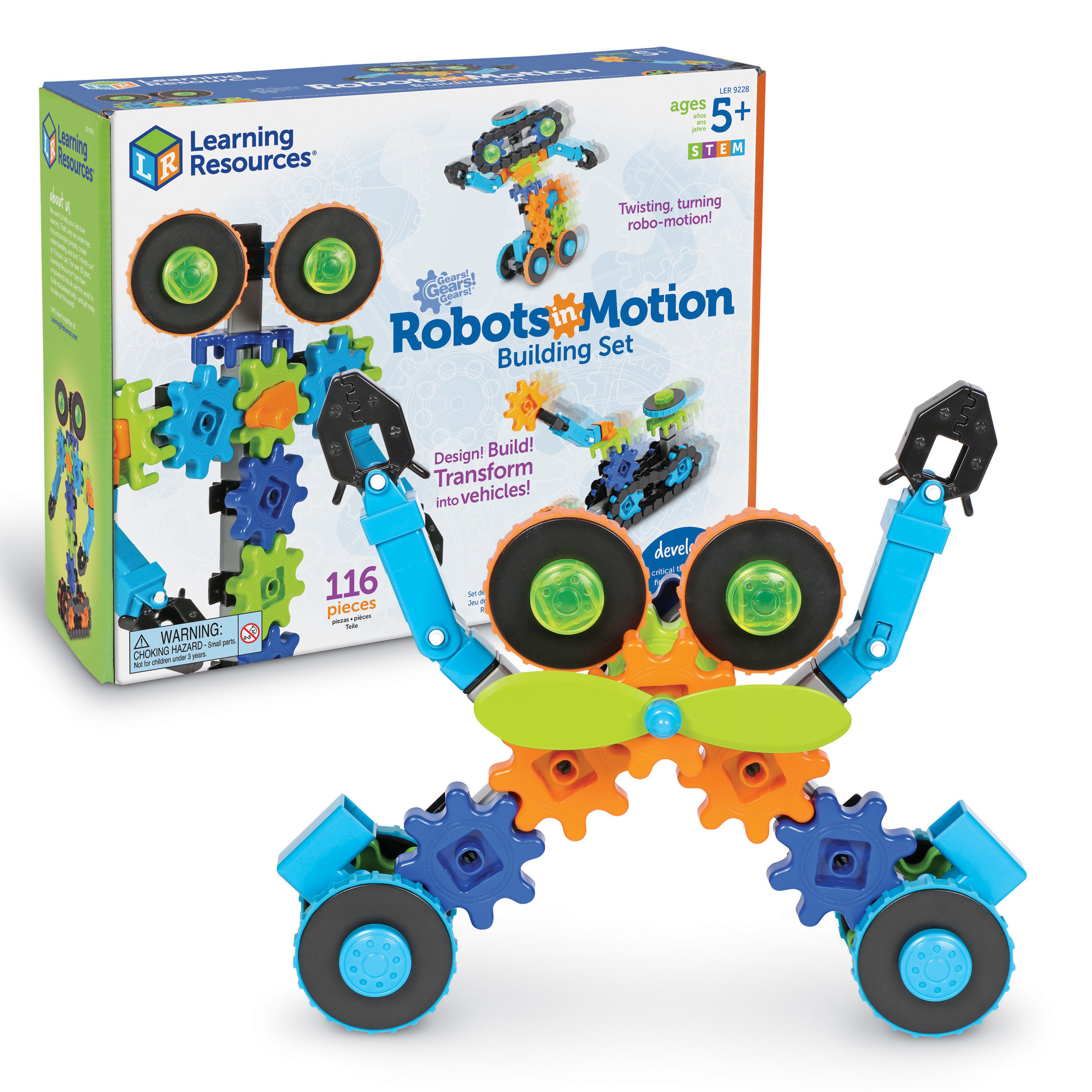 Learning Resources Gears! Gears! Gears! Robots in Motion image number null