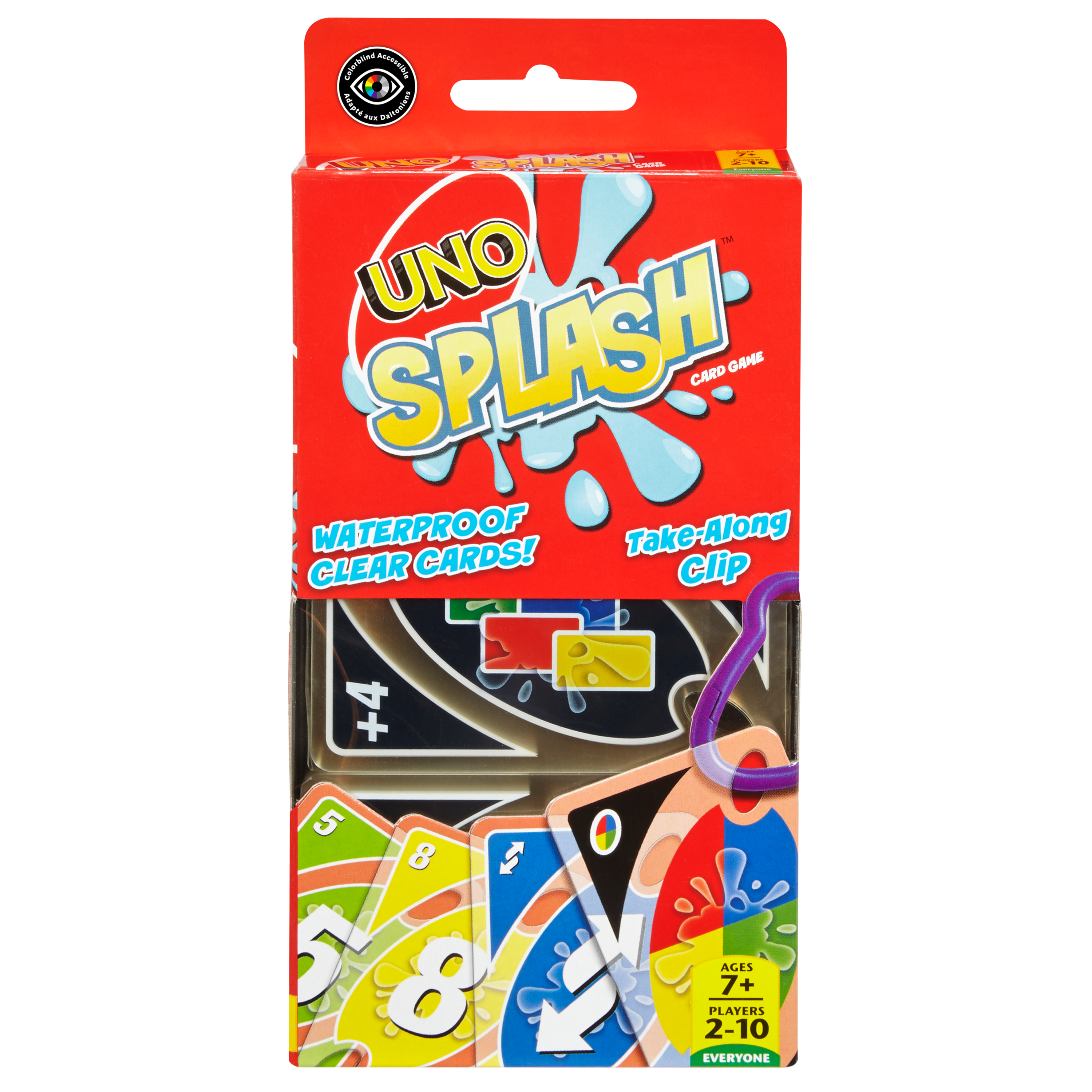 UNO Splash Waterproof Card Game